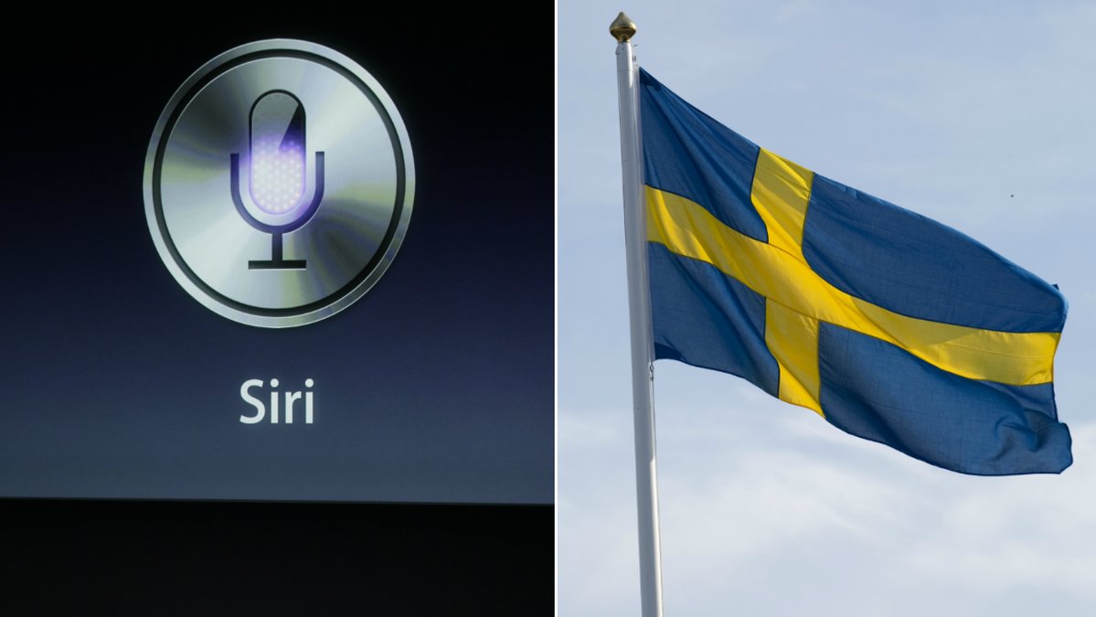 Äntligen lär sig Siri svenska!